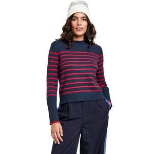 La Ligne for Target Navy Red‎ Striped Crewneck Sweater size medium